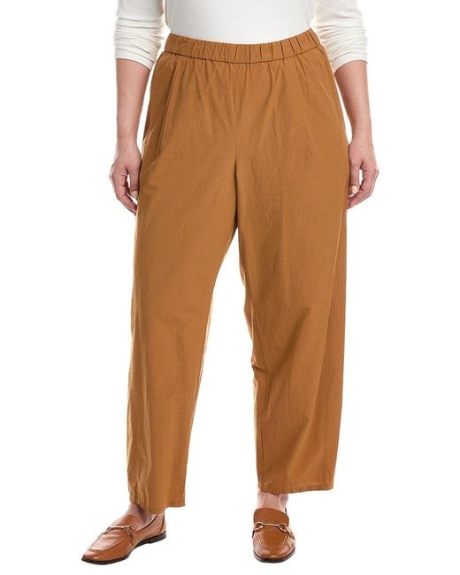 Eileen Fisher Natural Plus Ankle Lantern Pant