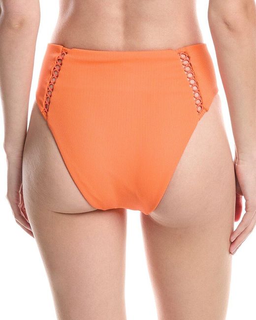 Becca Orange Modern Edge Hi-Leg Bottom