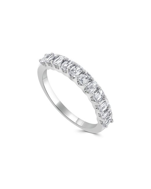 Sabrina Designs Metallic 14k 1.09 Ct. Tw. Diamond Half-eternity Ring
