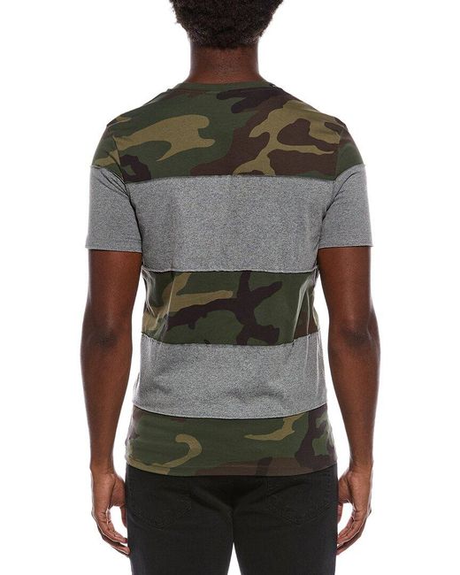Dolce & Gabbana Gray Camo Blend T-Shirt for men