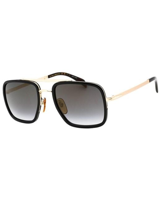 David Beckham Black Db 7002/s 54mm Sunglasses for men