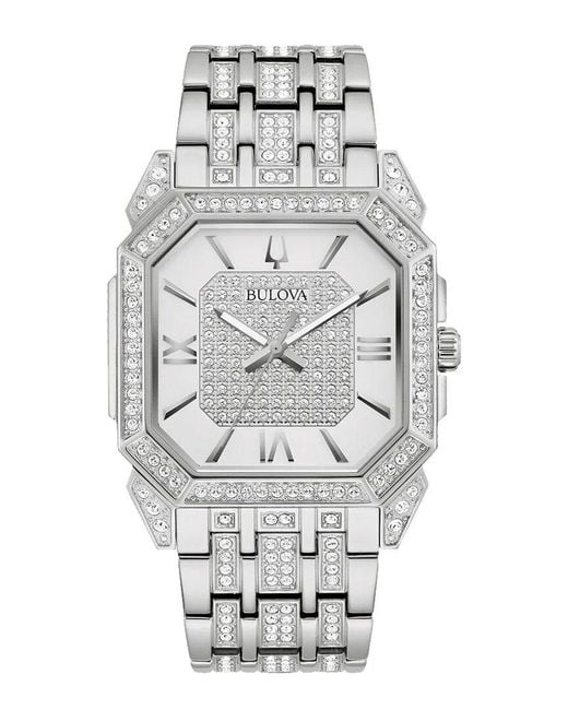 Bulova Gray Octava Watch for men