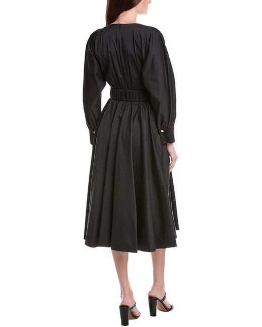 Alexis Black Viro Midi Dress