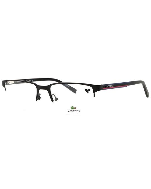 Lacoste Black 55Mm Optical Frames for men