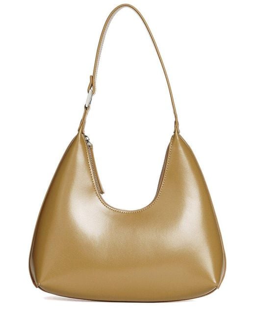 Tiffany & Fred Paris Natural Smooth Leather Shoulder Bag