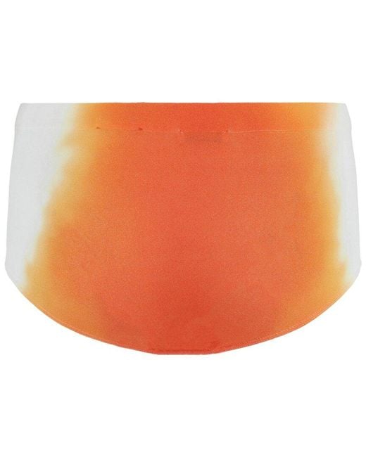 Ferragamo Orange Ombre Brief