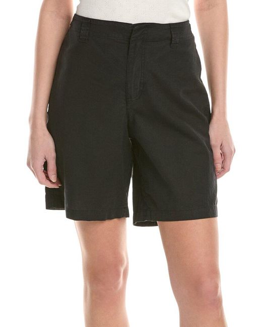 Michael Stars Green Velma Linen-Blend Short