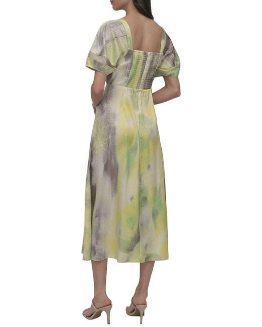 DKNY Green Midi Dress