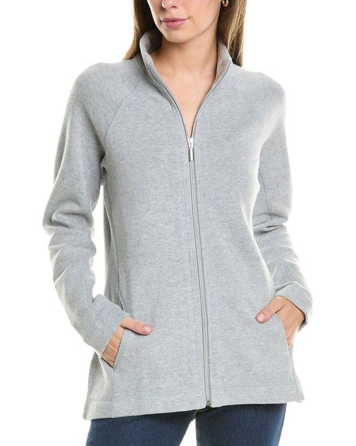 Tommy Bahama New Aruba Full Zip Jacket in Gray Lyst