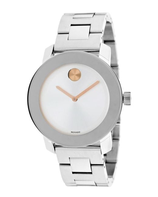 Movado Gray Bold Watch