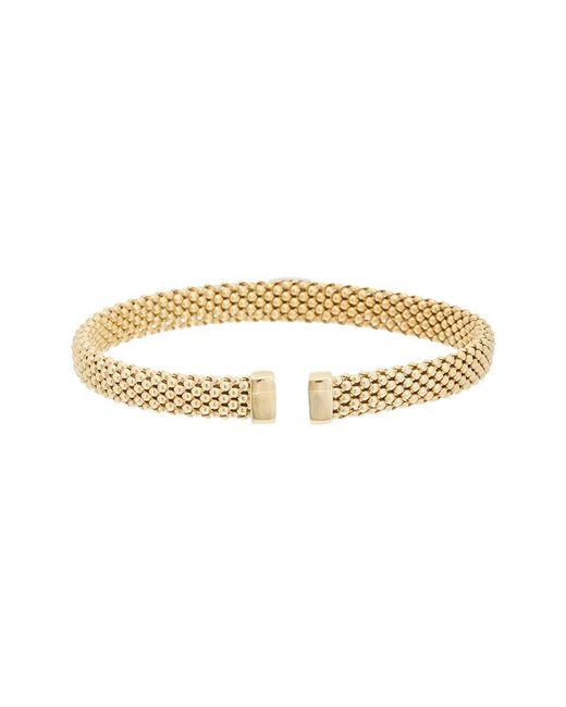 Meshmerise Metallic Mesh 0.10 Ct. Tw. Diamond Bangle Bracelet