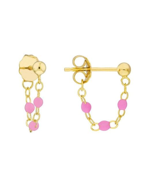 HAWLEY ST Metallic 14K Earrings
