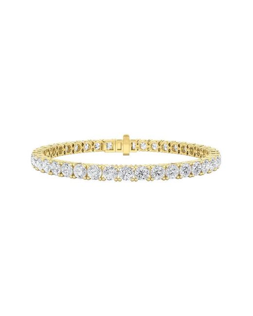 Lab Grown Diamonds White 14K 15.00 Ct. Tw. Lab-Grown Diamond Bracelet