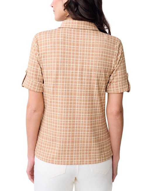J.McLaughlin Natural Cornelia Top