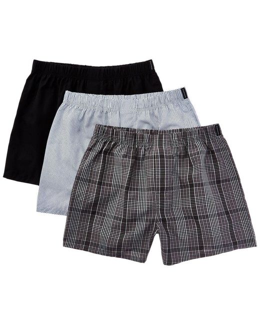 Tahari Gray 3Pk Premium Woven Boxer for men