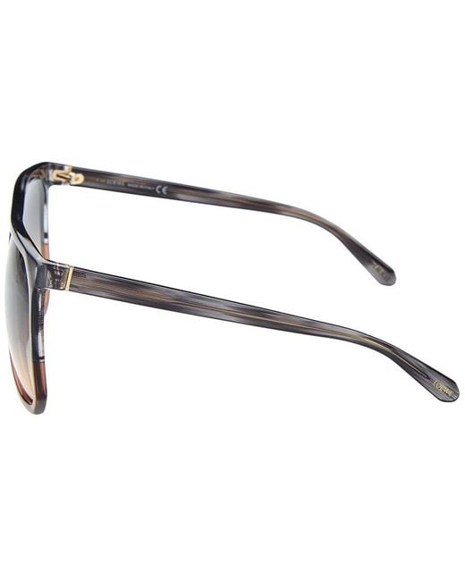 Loewe Gray Lw40001F 63Mm Sunglasses