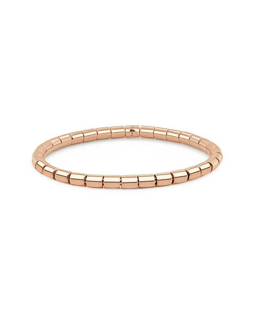 Sabrina Designs White 14K Rose Bead Stretch Bracelet