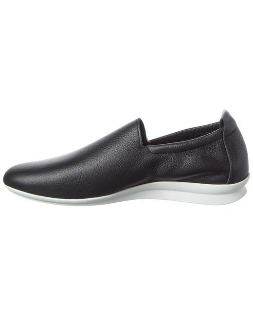 Arche Black Nashaa Leather Flat