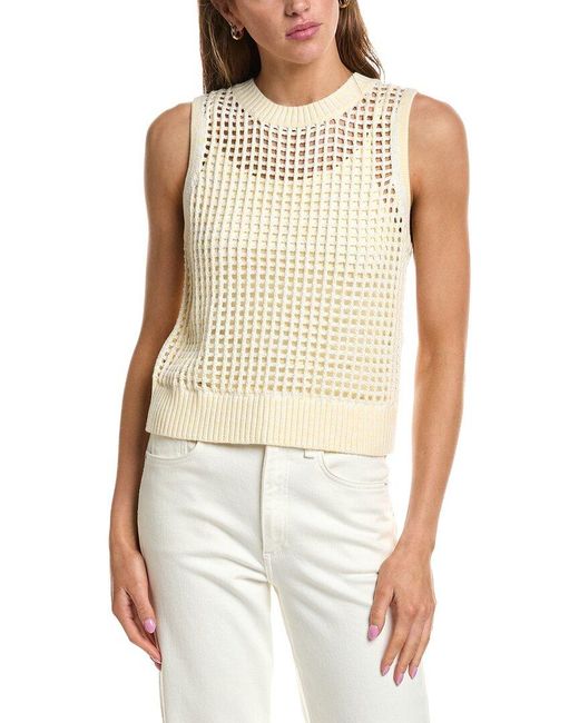 Splendid Natural Camellia Sweater Tank