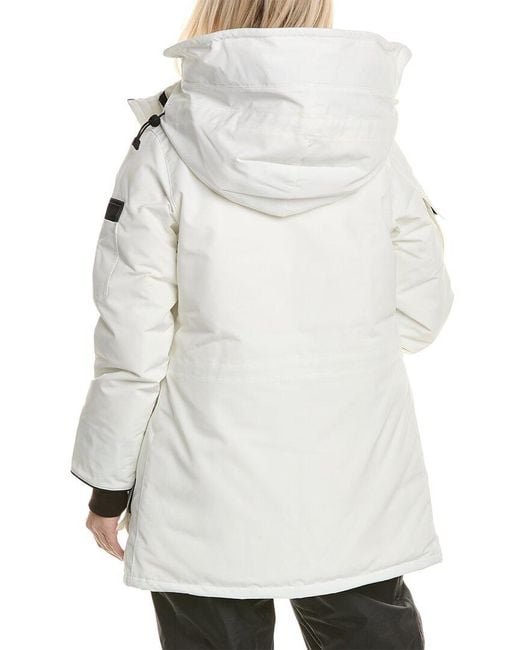 Canada Goose White Expedition Parka