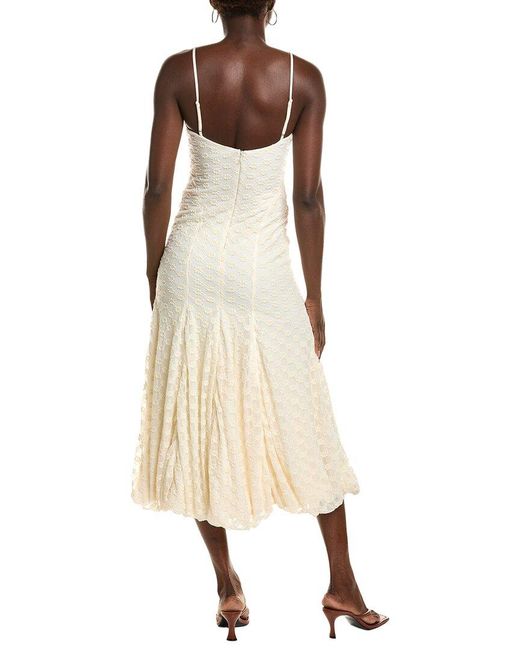 Bardot Natural Delaney Lace Maxi Dress