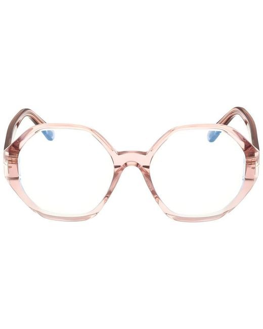 Tom Ford Pink Ft5967-B 53Mm Optical Frames