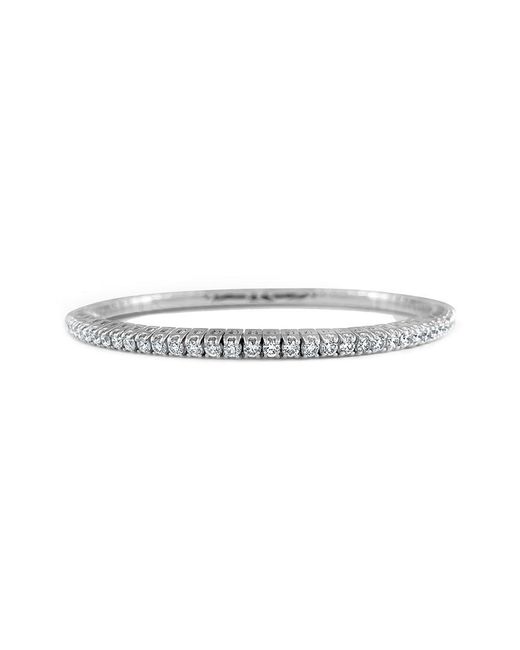 Sabrina Designs Multicolor 14k 2.80 Ct. Tw. Diamond Flexible Stretch Bracelet