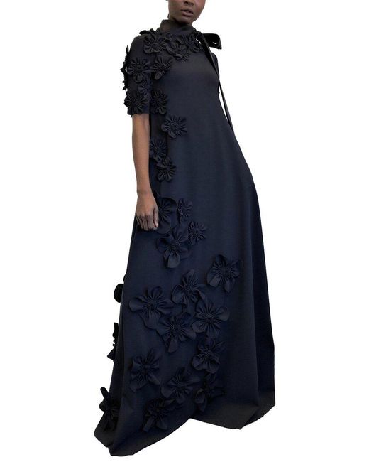 Linda Charm Blue Maxi Dress