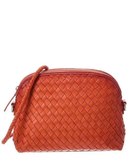 Dragon Diffusion Orange Chunky Fellini Leather Crossbody