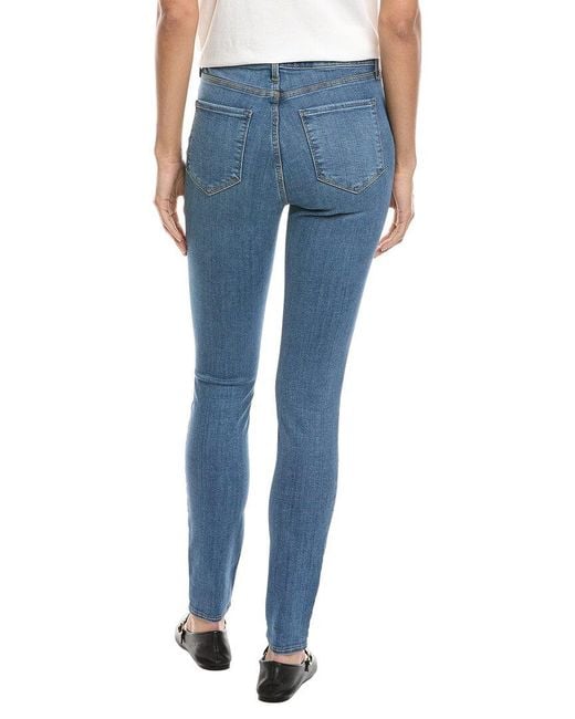 L'Agence Blue Marguerite High-Rise Skinny Jean