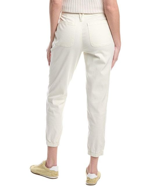 Tommy Bahama White Twill Jogger Pant
