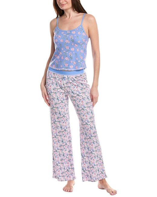 Honeydew Intimates 2Pc Cuddle Crew Cami Pant Set in Blue | Lyst UK