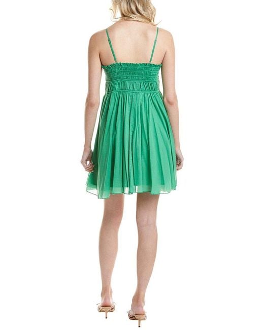 Marion Green Mini Dress