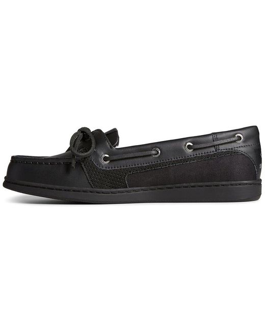 Sperry Top-Sider Black Starfish Eco Leather Shoe