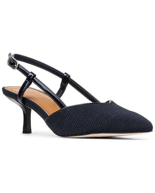 Donald J Pliner Blue Celline Slingback