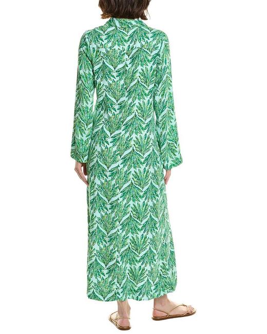 Lilly Pulitzer Green Simona Maxi Dress