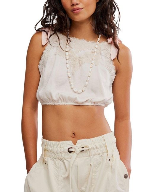 Free People Gray Its Romantic Bra