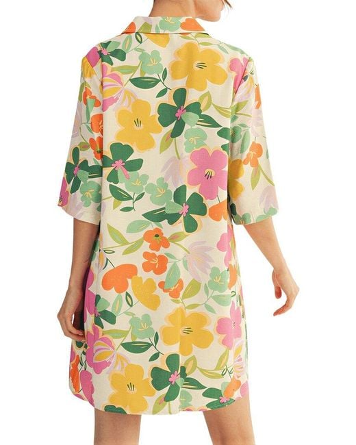 AMINA GLAM White Shirtdress