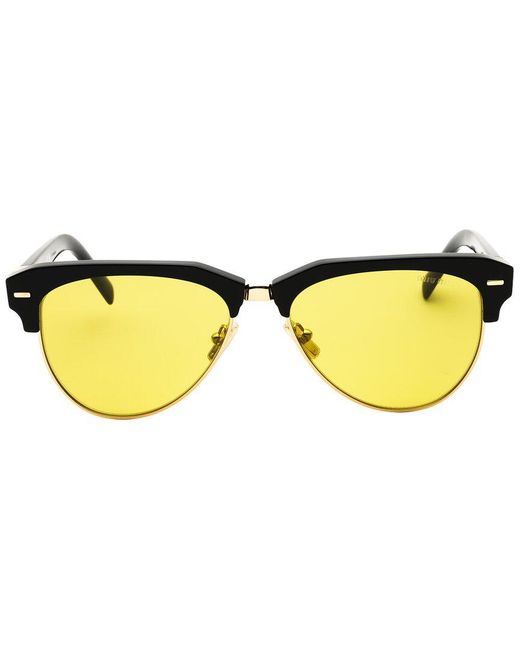 Miu Miu Yellow 0Mu 09Zs 57Mm Sunglasses for men
