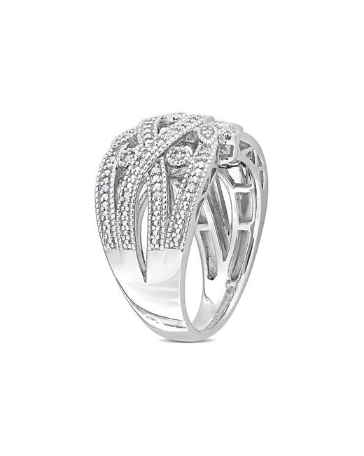 Rina Limor White 0.10 Ct. Tw. Diamond Ring