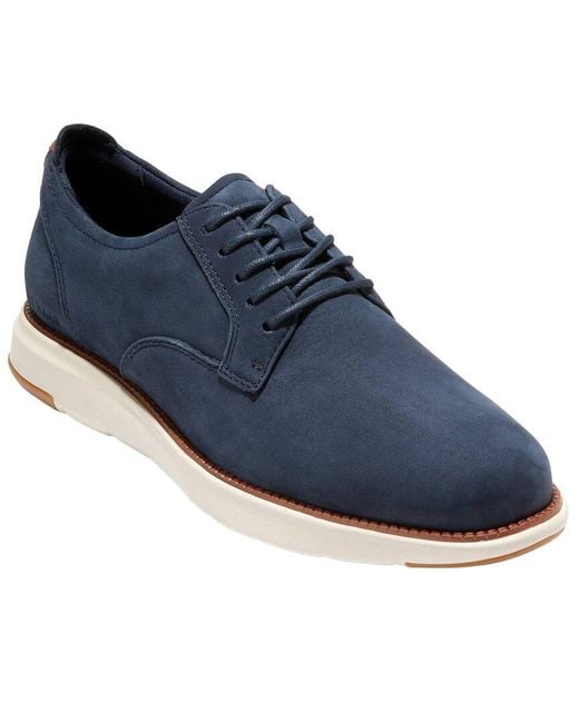 Cole Haan Blue Grand Atlantic Leather Oxford for men