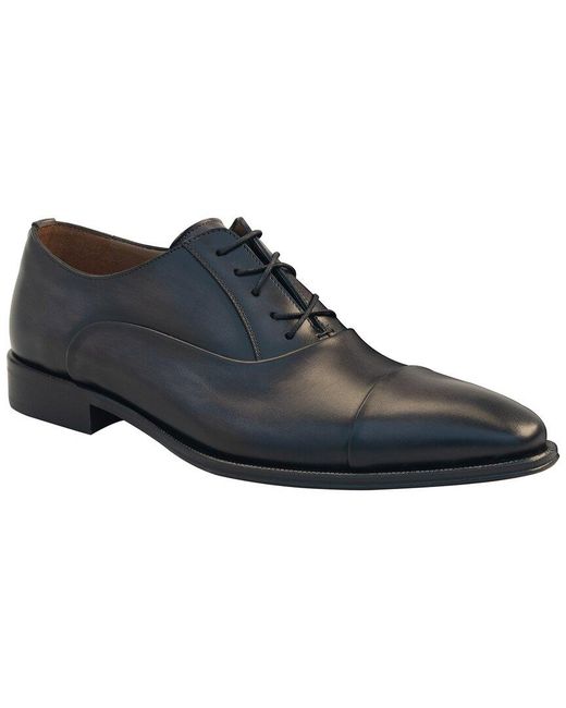Mezlan Black Leather Oxford for men