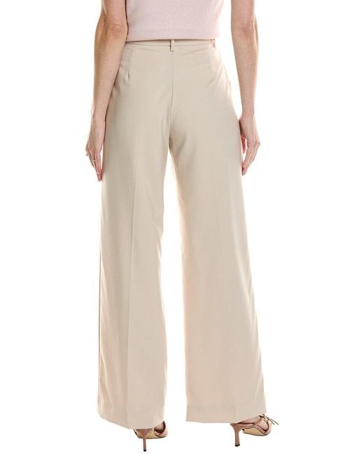 Max Mara Natural Weekend Angola Wool Trouser