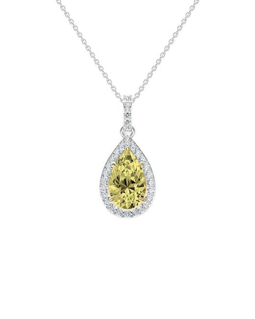Lab Grown Diamonds Metallic 14K 2.75 Ct. Tw. Lab-Grown Diamond Fashion Pendants