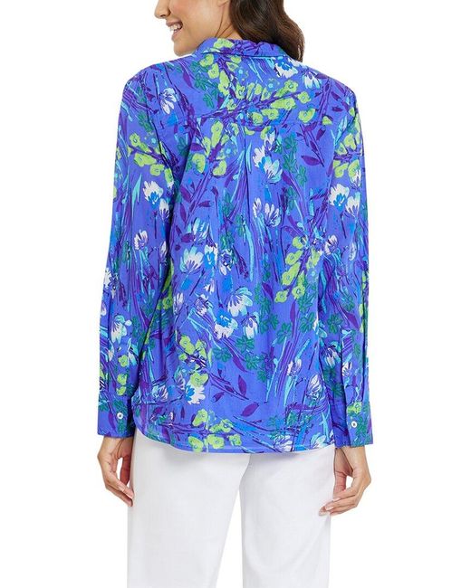 Jude Connally Blue Pru Pullover Top