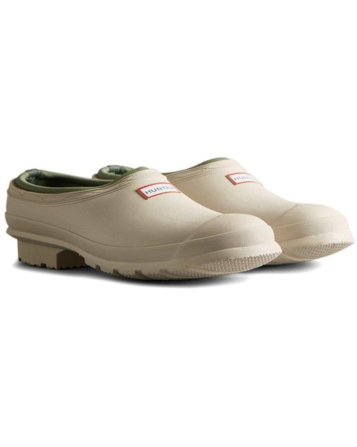 HUNTER Gardender Neoprene Clog in White Lyst