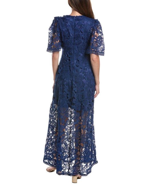 LAYERED WITH LOVE Blue Maxi Dress