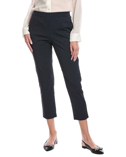 Theory Blue Tapered Pant
