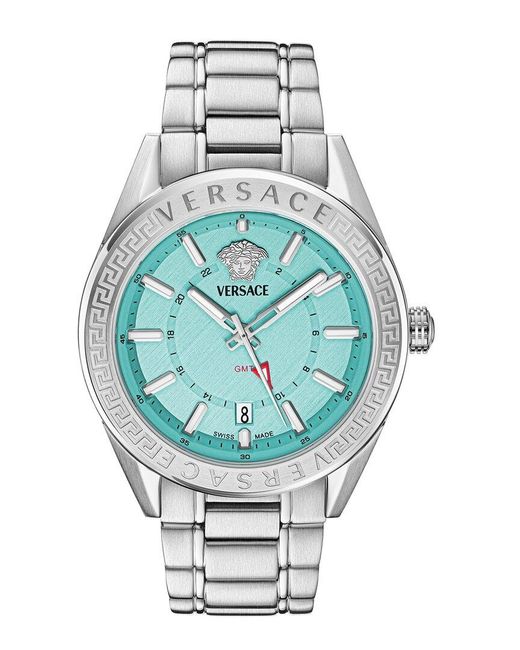 Versace Blue V-code Watch for men