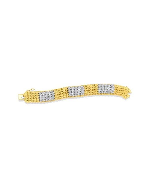 Diana M Metallic Fine Jewelry 18K 6.00 Ct. Tw. Diamond Bracelet